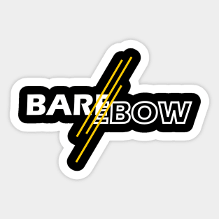 Barebow Sticker